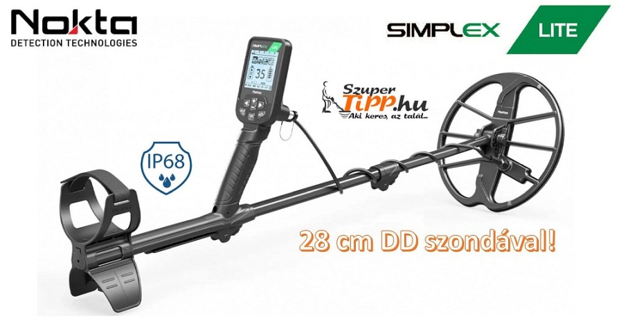 Nokta simplex Lite fémkereső fémdetektor
