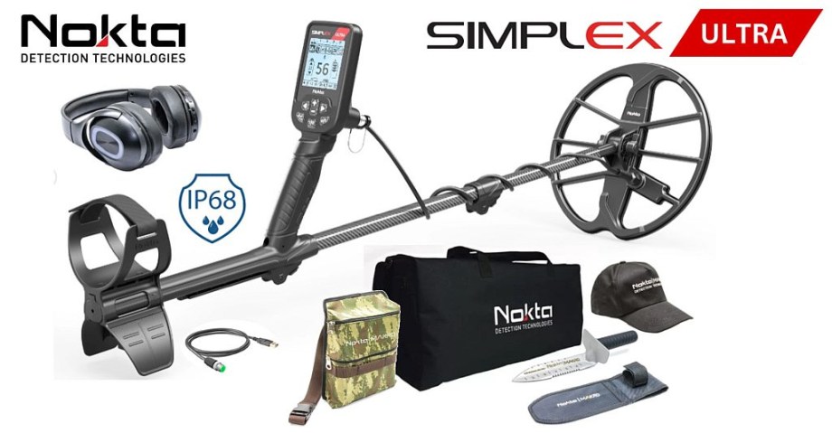Nokta Simplex Ultra fémkereső + WHP