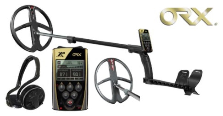 XP ORX fémkereső 28x34 DD szonda + távvezerlő +WSAudio fejhallgató