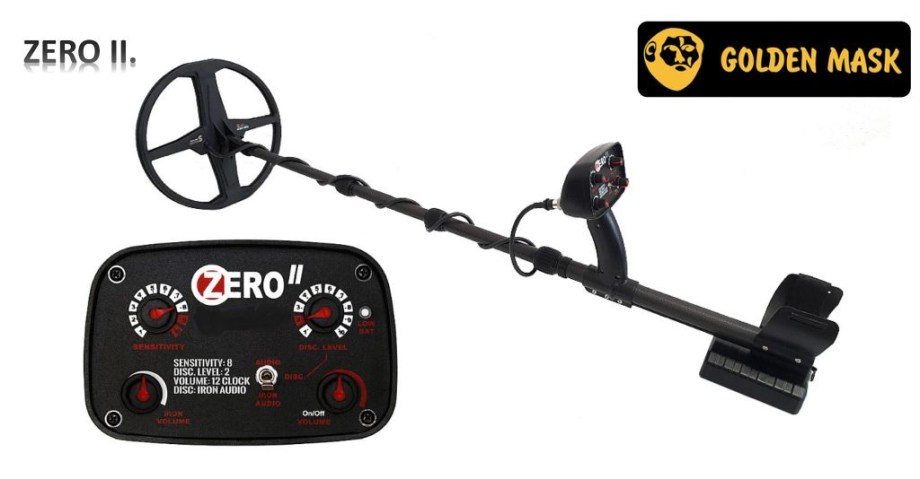 Golden Mask LP ZEROII. fémkereső + 24 cm DD szonda
