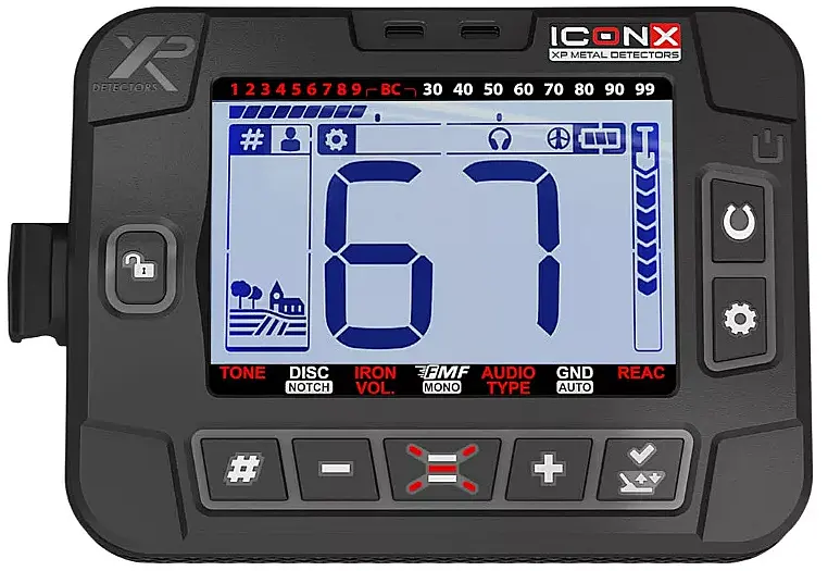 XP ICONX fémkereső elektronikája szupertipp