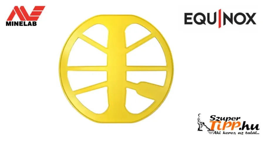 Minelab Equinox fémkereső 28 cm-es sárga szondavédő burkolat