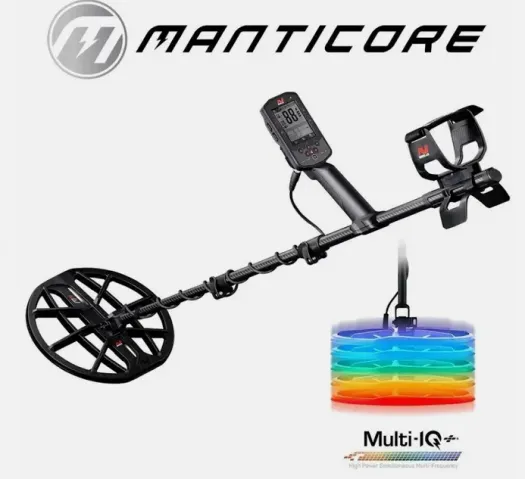 Minelab Manticore fémkereső + 2 db szonda + WHP fejhallgató