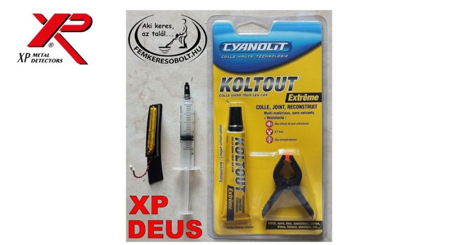 Xp Deus szonda akkumulátor szettszett